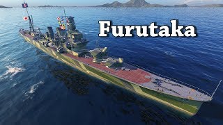 World of Warships Furutaka the Best T5 Tech Tree Ship [upl. by Atinit]