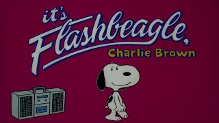 Its Flashbeagle Charlie Brown 1984 Opening scene Snoopy 4K [upl. by Berke]