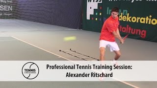 Professional Training Session with Alexander Ritschard  Tennis Conditioning Episode 10 [upl. by Nosimaj]