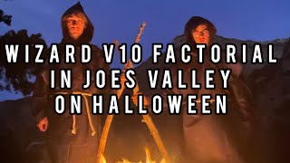 Wizard v10 factorial in Joe’s Valley on Halloween [upl. by Brunhilde]