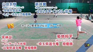 【テニス】レオーネカップオープンダブルス決勝 2024年10月12日 [upl. by Eidolem351]