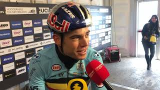 Wout van Aert kort van stof voor WK veldrijden quotWeet niet of snelle race in mijn voordeel isquot [upl. by Haldane]