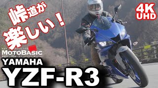 YZFR3 ABS ヤマハ・バイク試乗レビュー YAMAHA YZFR3 ABS TEST RIDE [upl. by Ienttirb]