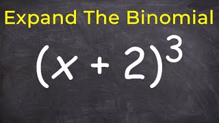 How to expand a binomial raised to the 3 power [upl. by Joachim]