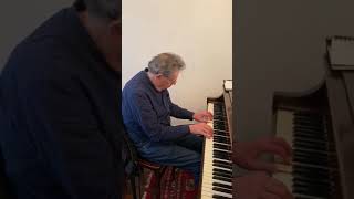 Philip Glass plays quotEtude for Ravijiquot [upl. by Nnaillij]