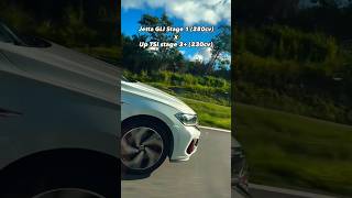 JETTA GLI vs UP TSI uptsi [upl. by Otrevogir]