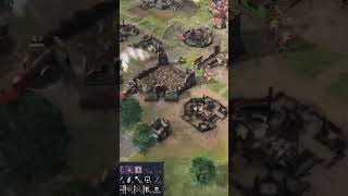 Massive Allied Reinforcements Arrive gaming shorts ageofempires4 [upl. by Feledy207]