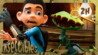 Meet The BugSized Boy  🐛 Insectibles 🐛  Funny Cartoons for Kids  Moonbug [upl. by Ikilisav]