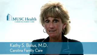 Dr Kathy Bolus Primary Care  MUSC Health Primary Care  Martello [upl. by Quintina]