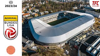 Austrian Bundesliga Stadiums 202324  TFC Stadiums [upl. by Akimyt]