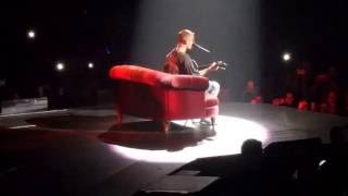 Justin Bieber  Insecurities LIVE [upl. by Layne]