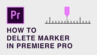 How to delete marker in Premiere Pro [upl. by Rj]