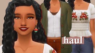 I found the cutest maxis match CC for your sims 🍂  The Sims 4 Custom Content Haul [upl. by Anyal249]