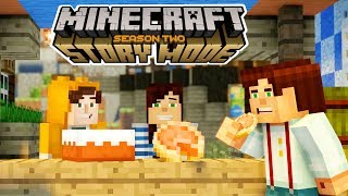 STAMPY CAT AND STACYPLAYS  Minecraft  Story Mode Season 2  Episode 1 1 [upl. by Aspasia326]