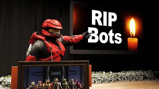 Halo Infinite Bot Funeral ANIMATION [upl. by Adnorhs]