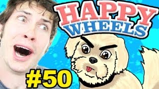 Happy Wheels  MY DOG HATES ME  Part 50 [upl. by Gneh]