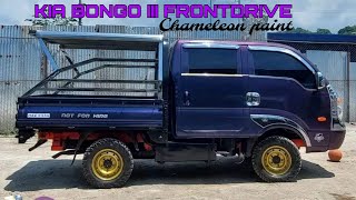 Kia Bongo 3 4x4 Frontdrive Offroad in Chameleon paint [upl. by Enohs]