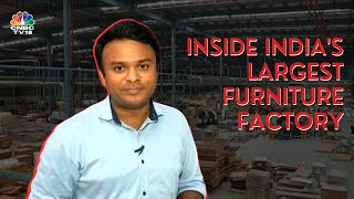 Inside Indias Largest Furniture Factory  Wakefit  Digital  CNBCTV18 [upl. by Wescott4]