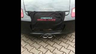 Porsche 987 Sportauspuff  Sport exhaust Muffler  Sommerfeld Porsche Tuning [upl. by Nivaj]