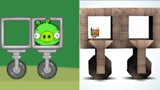 Fabulous Fluke vs Bad Piggies vs Piggy Tales [upl. by Shlomo]