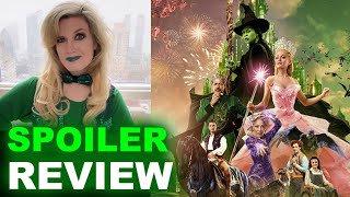 Wicked Movie SPOILER Review 2024  Easter Eggs Ending Explained [upl. by Alcot]