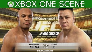 Anderson Silva vs Cung Le  Full Fight  EA Sports UFC 2014 [upl. by Rakia]