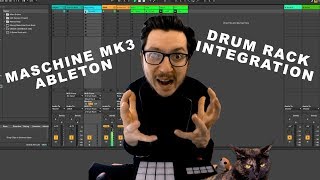 MASCHINE 2710 DRUM RACK INTEGRATION IN ABLETON LIVE 977 FREE ALS DOWNLOAD [upl. by Anay50]