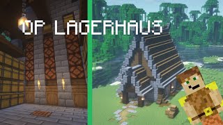 OP LAGERHAUS in Minecraft Survival bauen 220000 Items  Part 1  Minecraft 119 [upl. by Bearnard]