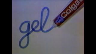 Colgate WinterFresh Gel Toothpaste Commercial  1983 [upl. by Hutson]