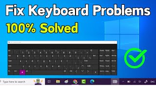 Fix Keyboard Problems in Windows 11 and 10 Laptops Desktops Quick Way [upl. by Carmena972]