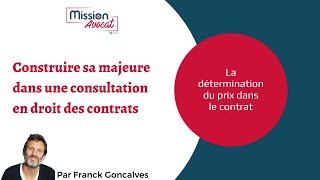 La détermination du prix dans le contrat [upl. by Hars503]