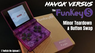 Funkey S GUTS EXPOSED  Button Swap and Minor Teardown [upl. by Amadus]