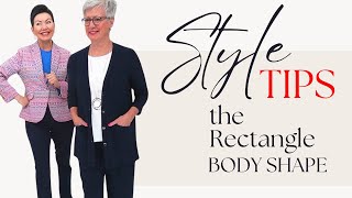 Style Tips  For the Rectangle Body Shape [upl. by Kaspar401]