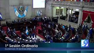 EnVivo 1ª SesiónOrdinaria de la XLegislatura del Congreso de la República 19012024 [upl. by Knowle577]