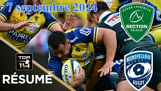 TOP 14  J1  Résumé ASM Clermont vs Section Paloise  Saison 20242025 [upl. by Drawe]