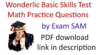 Wonderlic Test Tips  Tip 4  How to Approach Questions with Graphs [upl. by Eelyme]