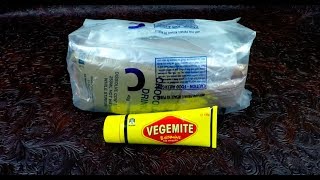 MRE Review 2016 Australia CR1M Ration Menu C With Vegemite [upl. by Lonni95]