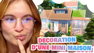 ☾ Décorons cette mini maison trop mims  🥰  Sims 4 ☽ [upl. by Ennis275]