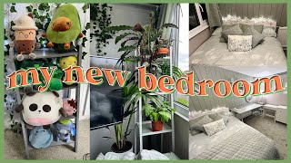 my parents SURPRISED me with my new bedroom nature boho bedroom tour [upl. by Nuahc]