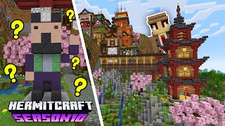 Mystery Statues amp Terraforming  Hermitcraft 10  Ep12 [upl. by Shama619]