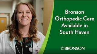 Orthopedic Services at Bronson in South Haven with Kathleen Martinez PAC [upl. by Carisa]