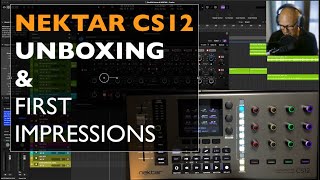 NEKTAR panorama CS12 Unboxing and first impressions In logic Pro [upl. by Ahsetan]