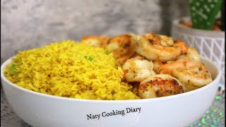 Riz Curry Aux Crevettes  Shrimp Curry Rice  Recette Simple et Facile [upl. by Kaia]