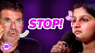 Simon Cowell STOPS 10 YearOld Indian Girl MidPerformance What She Does Next Will Blow Your Mind [upl. by Ferrel]