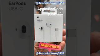 Apple Ear Pods USB C viral trending appleearpods earpod unboxing technicalramji555 [upl. by Adnhoj]