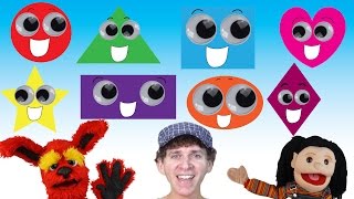 What Shape Is It Song  Learn 8 Shapes with Lyrics  Learn English Kids [upl. by Nairim360]