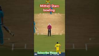 Mitchell starc unbelievable delivery  shorts AbhiRathore [upl. by Inoy228]