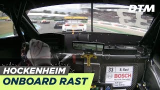 DTM Hockenheim 2019  René Rast Audi RS 5 DTM  RELIVE Onboard Race 2 [upl. by Dimmick]