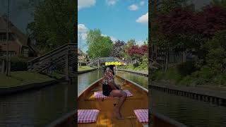 Discover the Hidden Charm of Giethoorn Netherlands travelvideo beautifulvillages netherlands [upl. by Julide272]