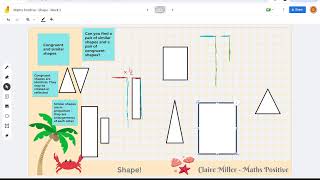 Maths Positive Home Ed Maths  Shape  Week 2 [upl. by Alemat235]